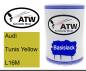 Preview: Audi, Tunis Yellow, L16M: 500ml Lackdose, von ATW Autoteile West.